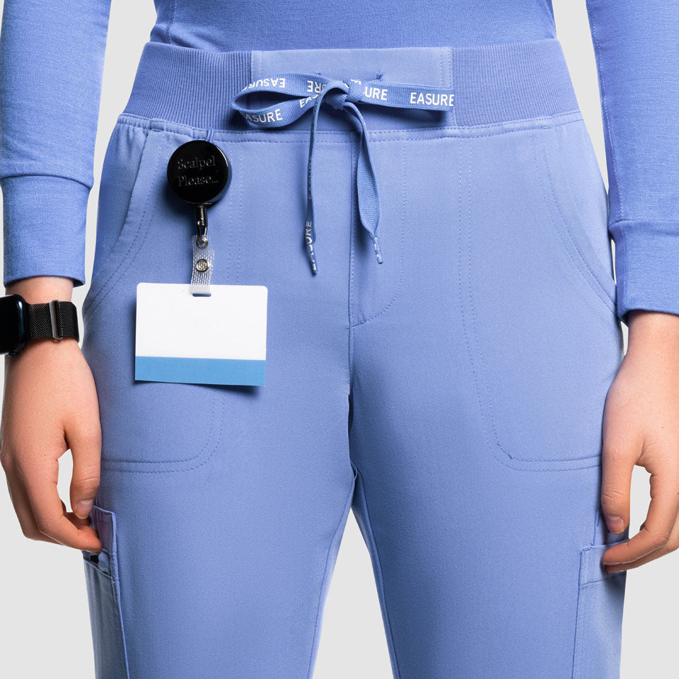 Jogger Scrub Pants Ceil Blue