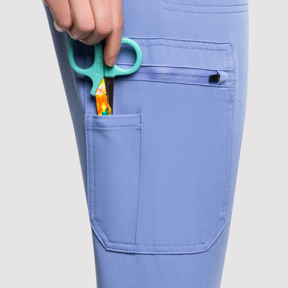 Astra Jogger Scrub Pants Ceil Blue